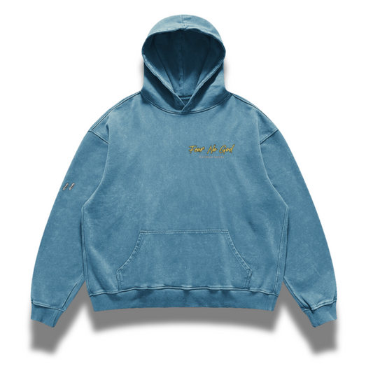 FNG Oversized Faded Hoodie