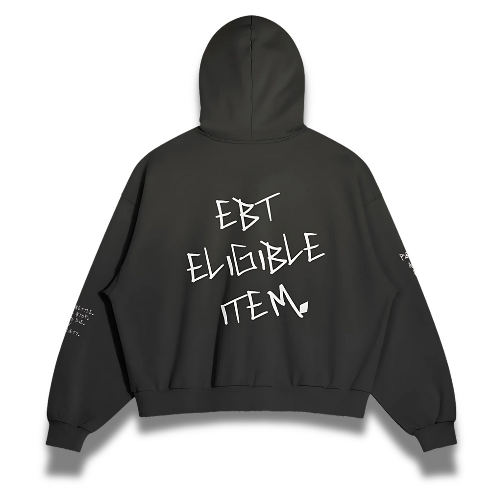 EBT Eligible Distressed Hoodie