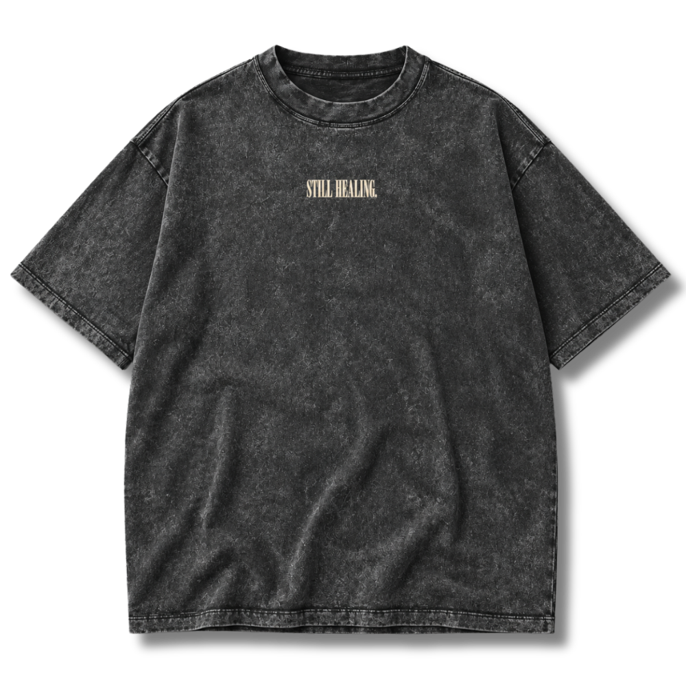 FACTITIOUS SOCIETY BROKEN HEARTS HEAL IN BLOOD TEE