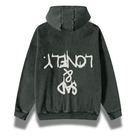 Sad & Lonely Zip Hoodie