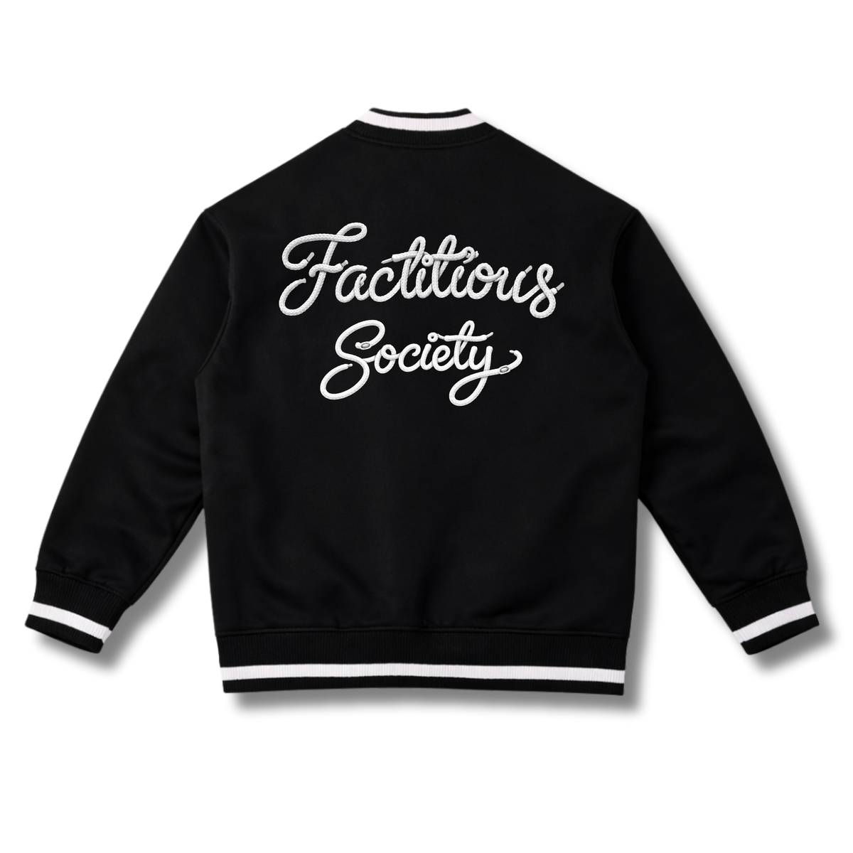 FACTITIOUS SOCIETY Laced Pigeon Bomber jacket