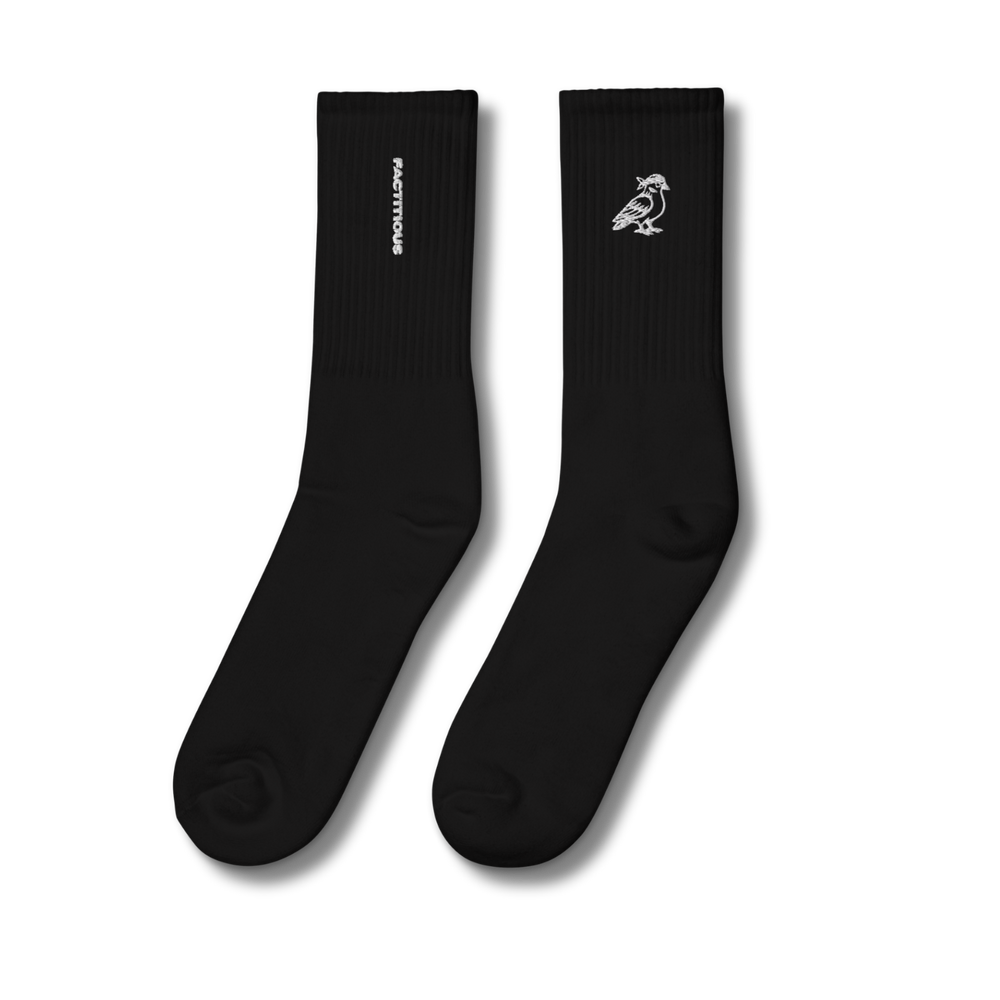 Factitious Pigeon Rib Socks