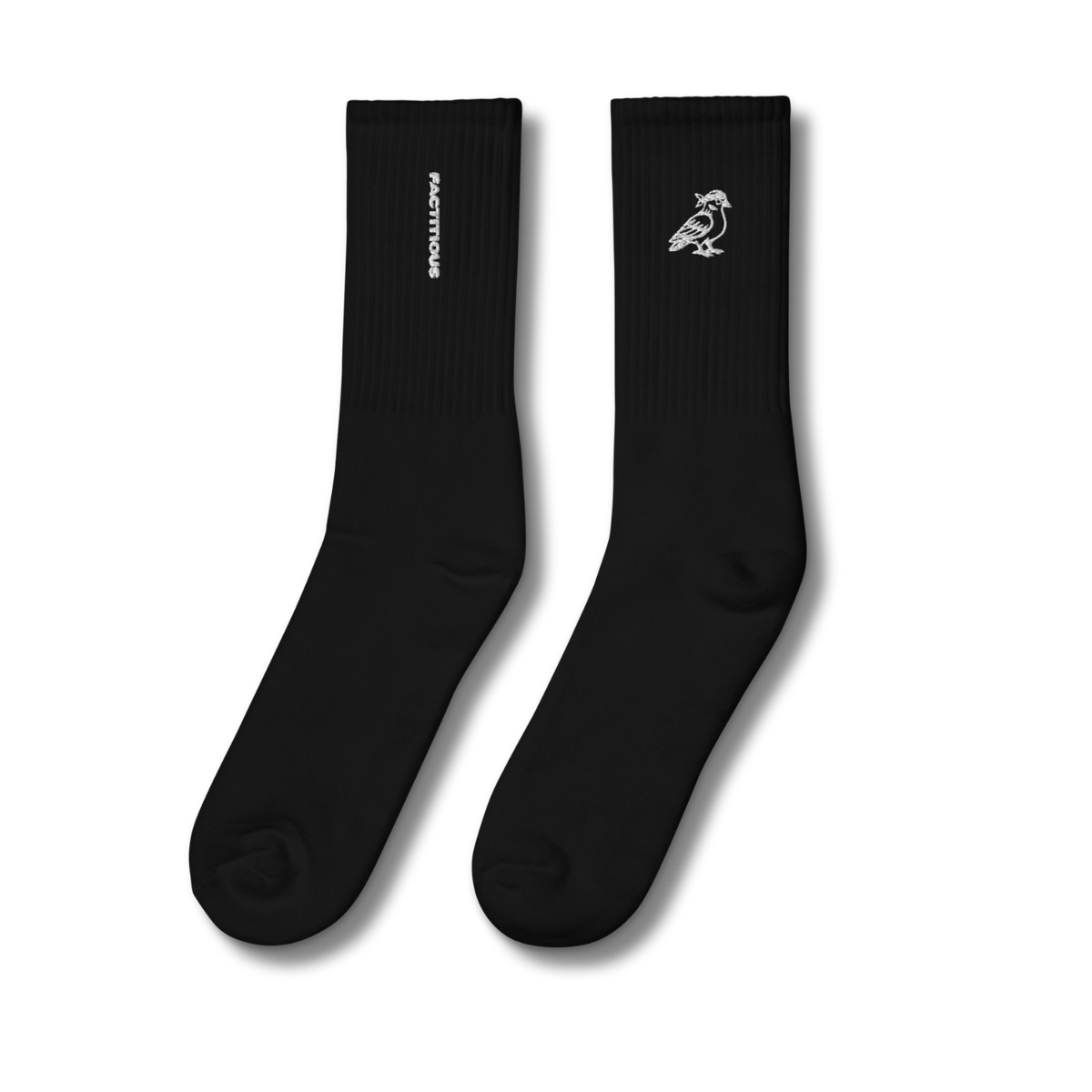 FACTITIOUS SOCIETY Factitious Pigeon Rib Socks