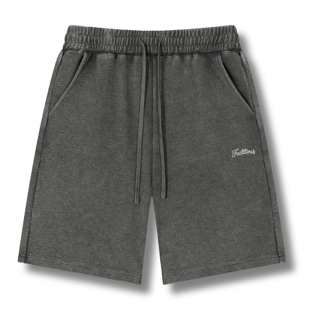 LACEBOUND Waffle Knit Shorts