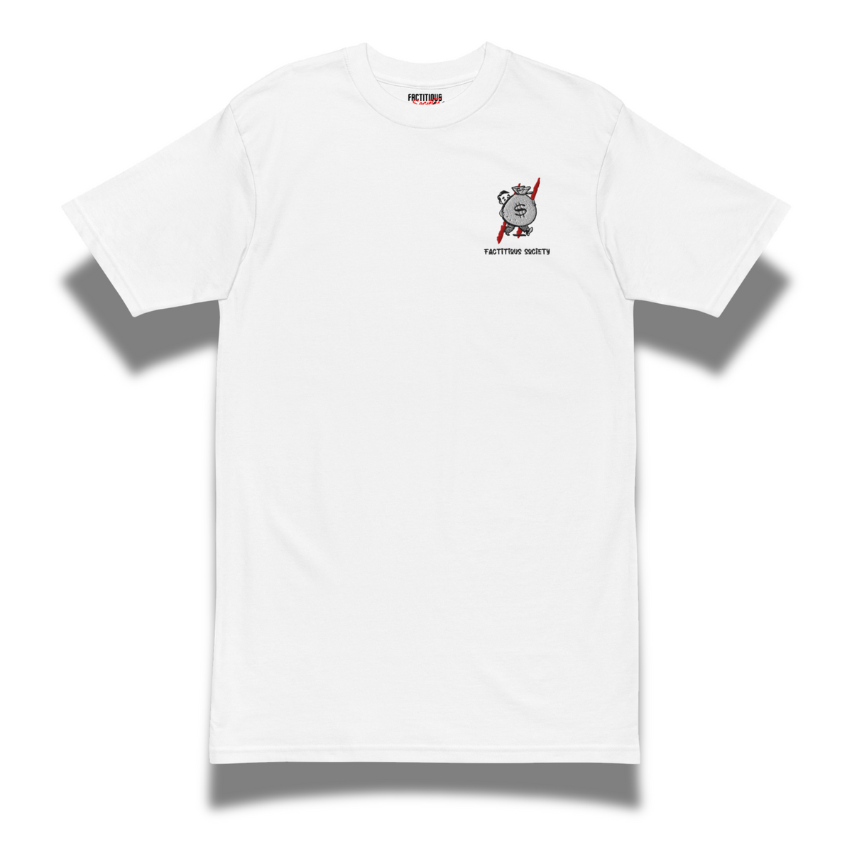 FACTITIOUS SOCIETY The Bag Heavyweight T