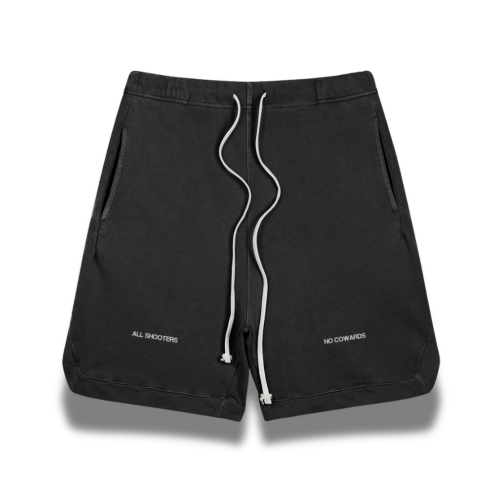 No Cowards Clipped Sweat Shorts