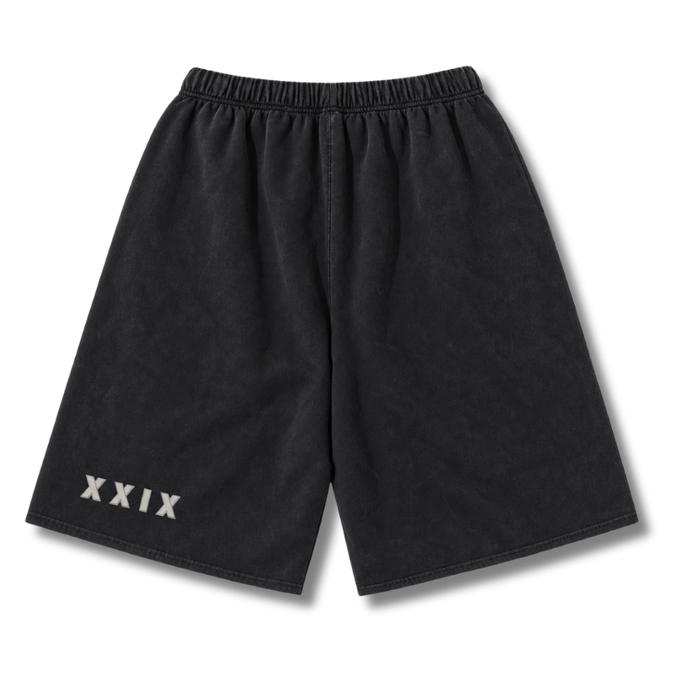 FACTITIOUS SOCIETY Fear No God Scattered Edge Shorts
