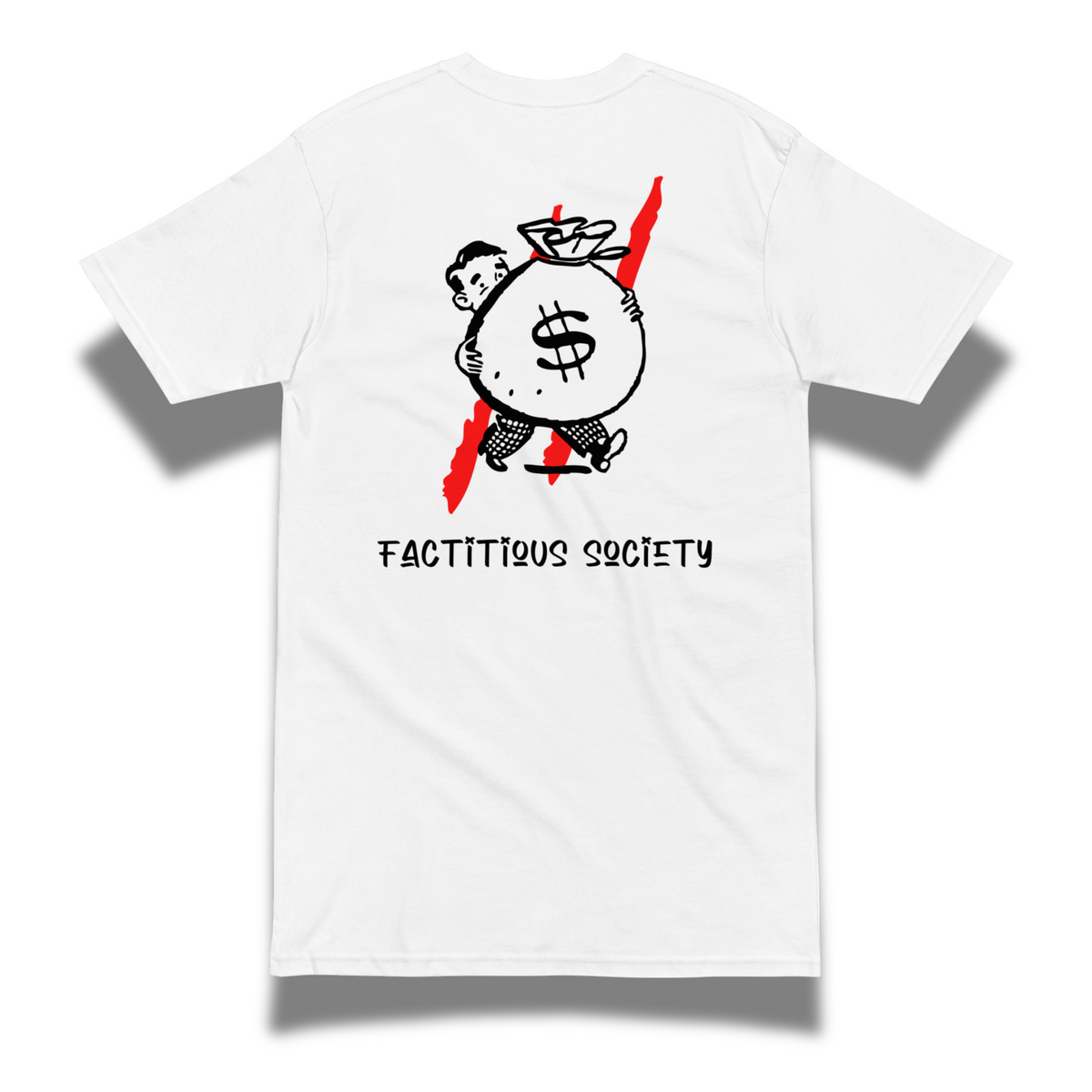 FACTITIOUS SOCIETY The Bag Heavyweight T