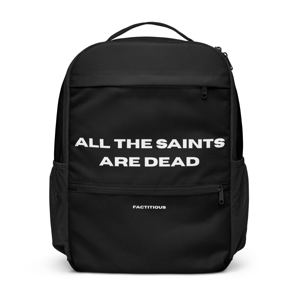 FACTITIOUS SOCIETY All the Saints Utility Backpack