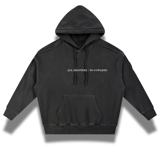 No Cowards Raw Edge Hoodie