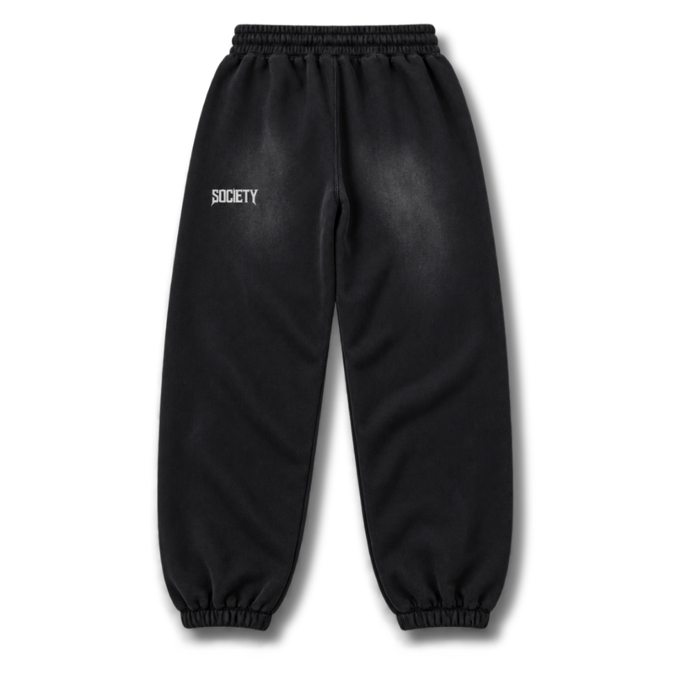 FACTITIOUS SOCIETY Grunge Fleece Joggers