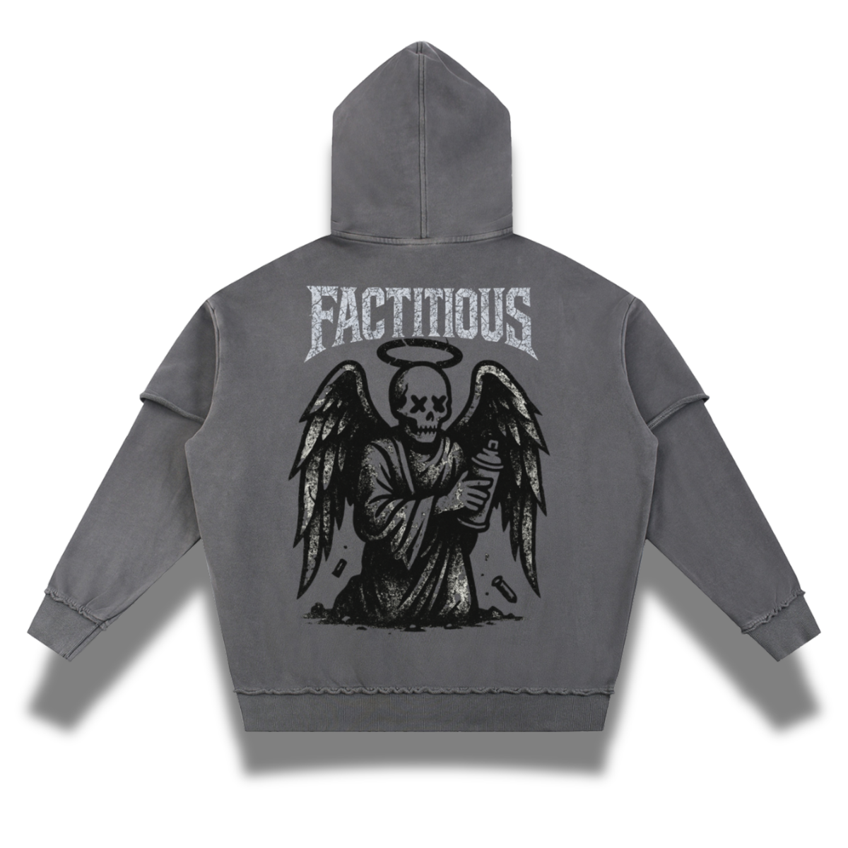 FACTITIOUS SOCIETY EXILED Double Layered Hoodie