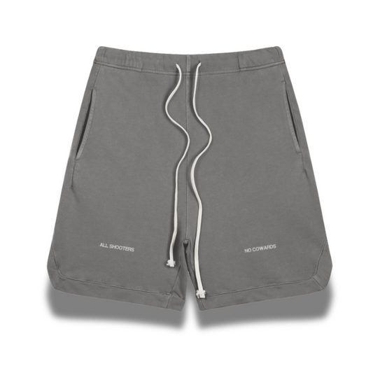 No Cowards Clipped Sweat Shorts