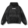 FACTITIOUS GRUNGE FLEECE HOODIE