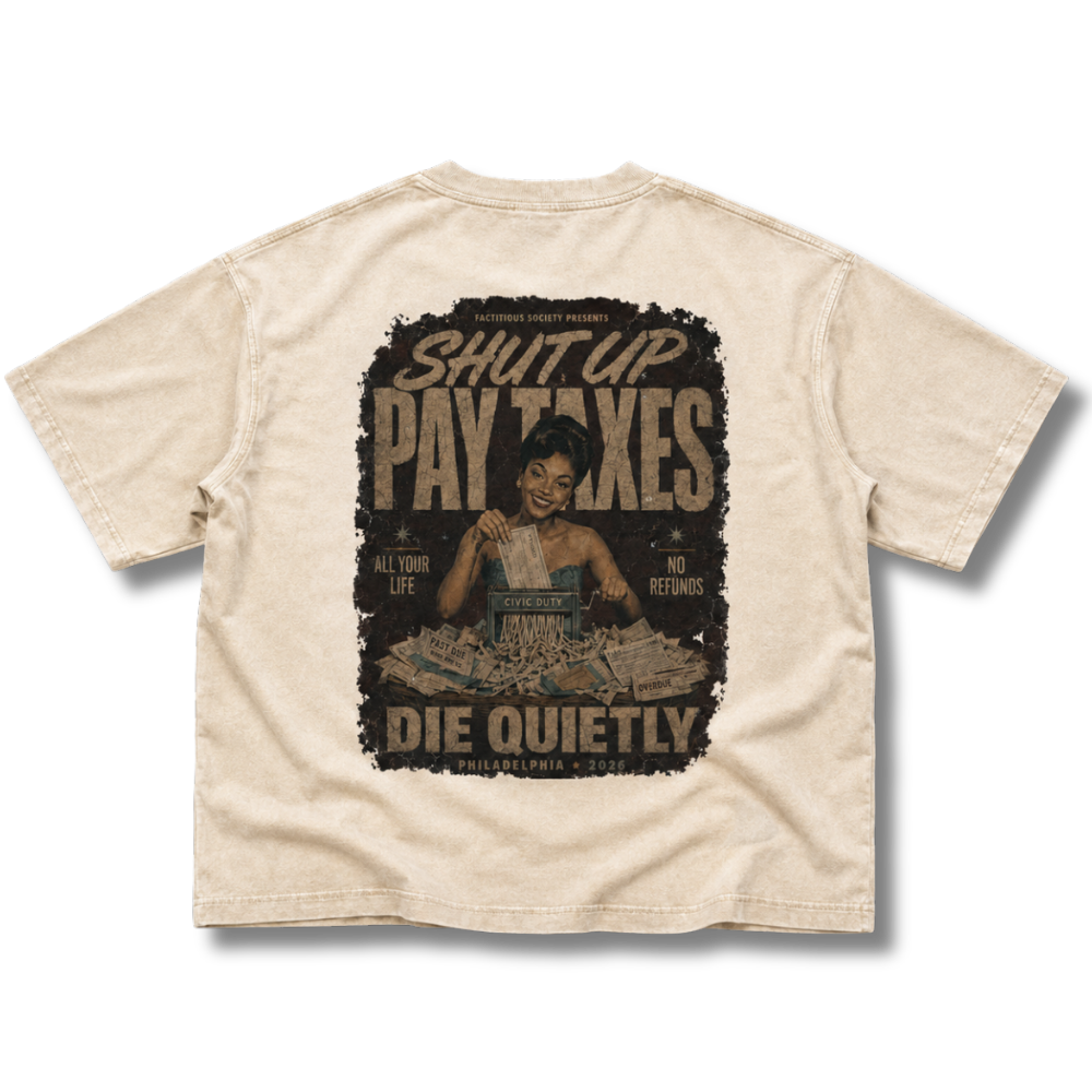 FACTITIOUS SOCIETY MODEL CITIZEN TEE