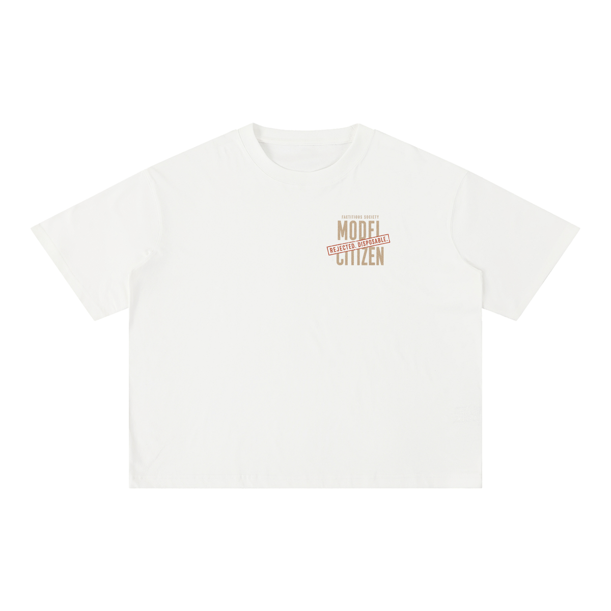 FACTITIOUS SOCIETY MODEL CITIZEN TEE