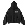 STAMPED Full-Zip Boxy Hoodie