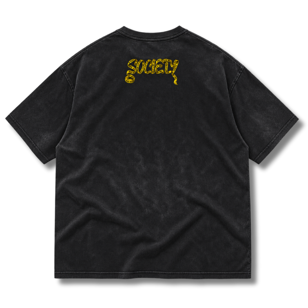 FACTITIOUS SOCIETY TAPED OFF TEE