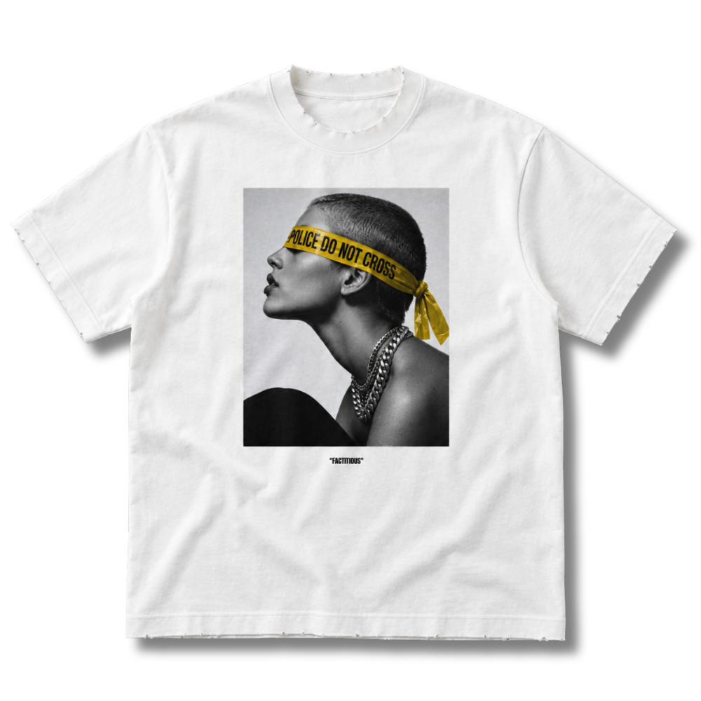 FACTITIOUS SOCIETY NO EYEWITNESS TEE