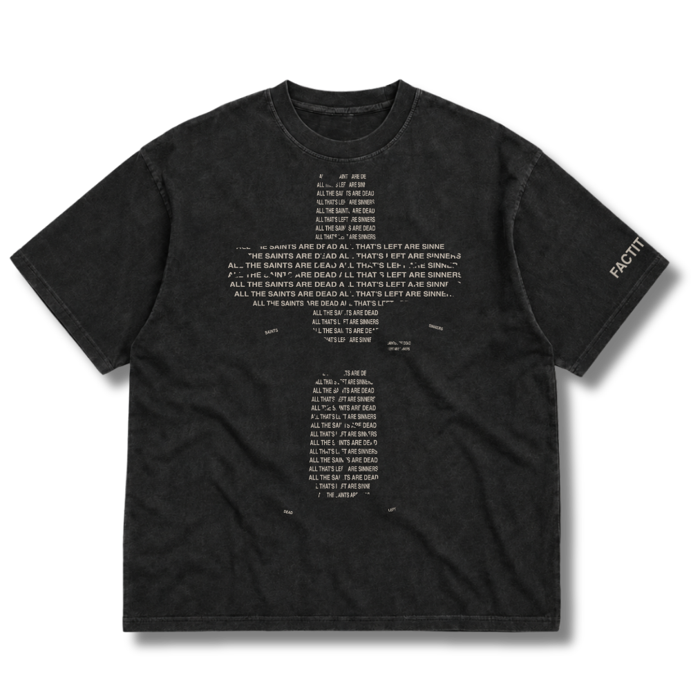 FACTITIOUS SOCIETY ALL THAT’S LEFT TEE