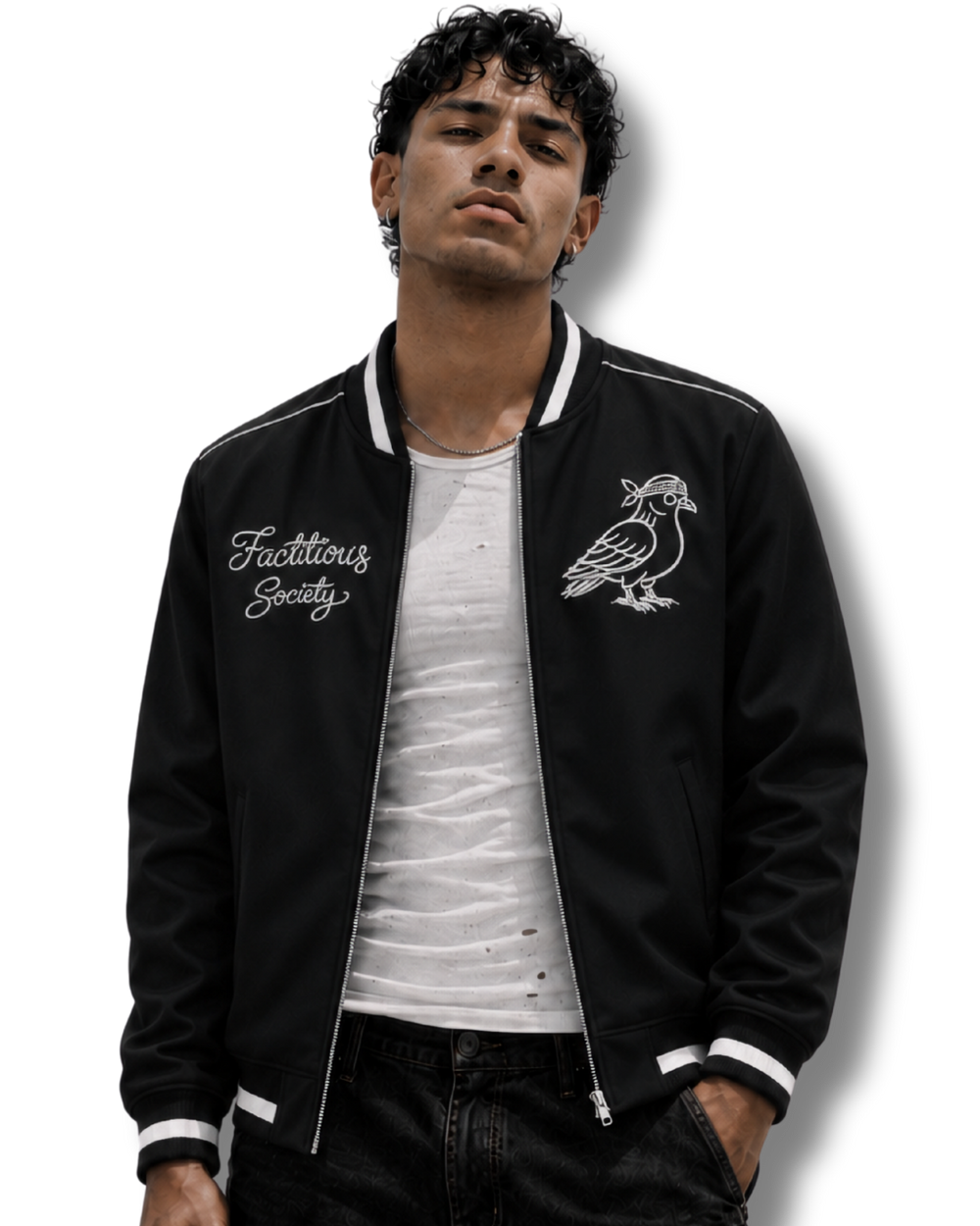 LACED PIGEON BOMBER