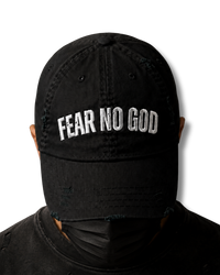 FEAR NO GOD DISTRESSED HAT