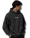 STONEWASH PANEL POCKET HOODIE