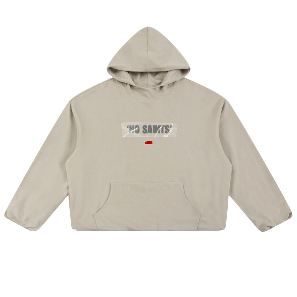 No Saints Gather-Hem Hoodie