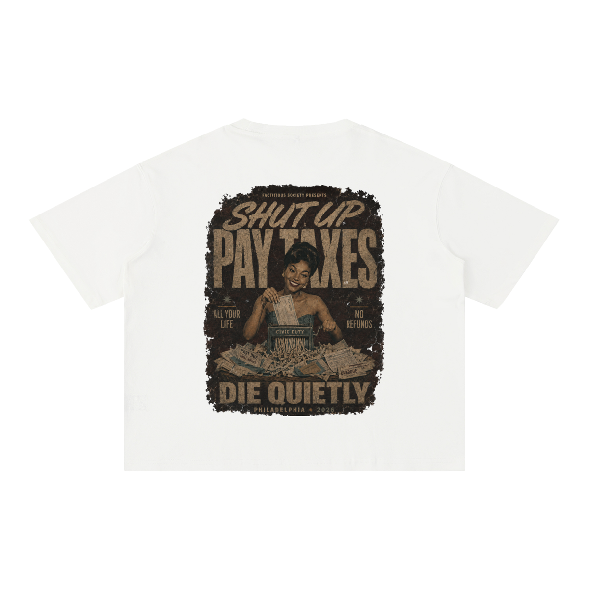 FACTITIOUS SOCIETY MODEL CITIZEN TEE