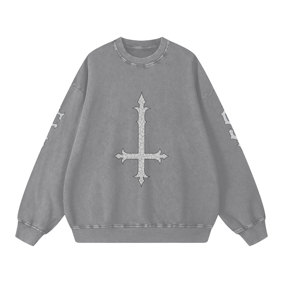 FACTITIOUS SOCIETY Unworthy Oversized Sweatshirt