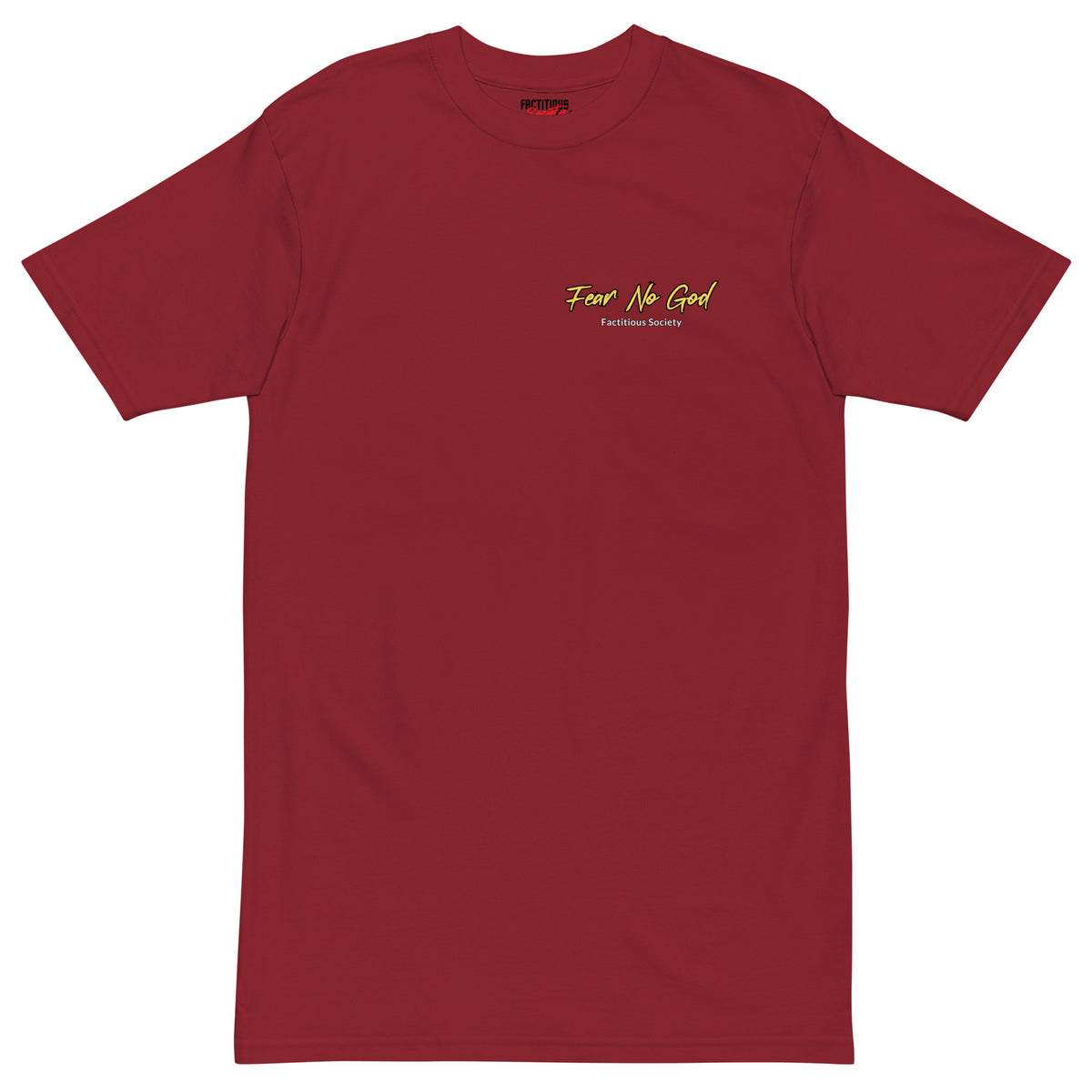 FACTITIOUS SOCIETY FNG Heavyweight T