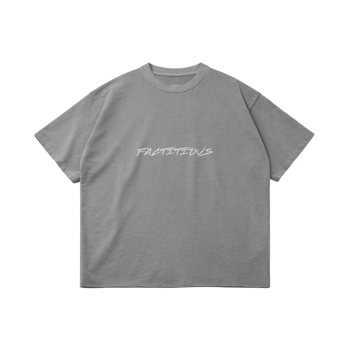 FACTITIOUS SOCIETY FACTITIOUS T - front view