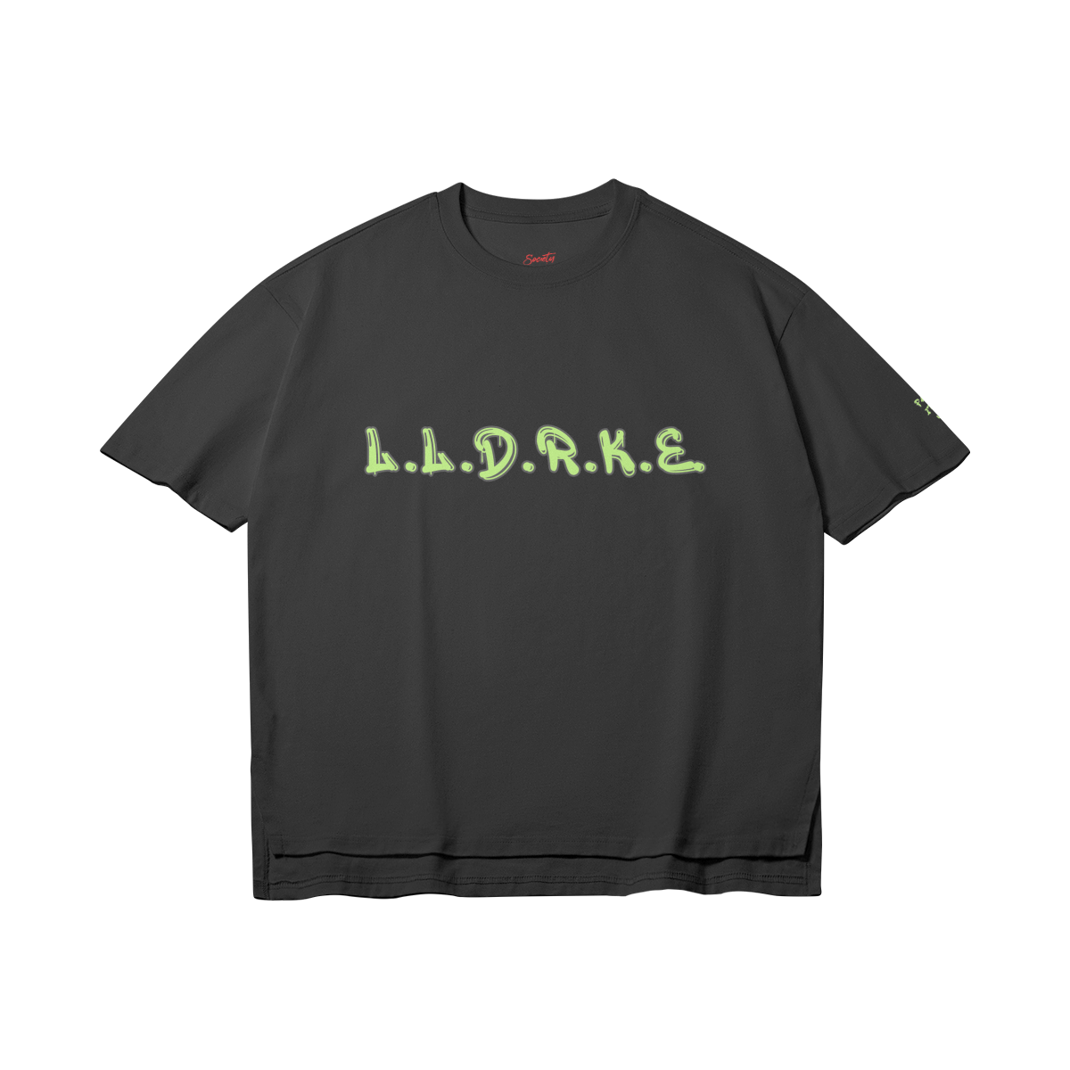 FACTITIOUS SOCIETY LLDRKE Oversized T - front view